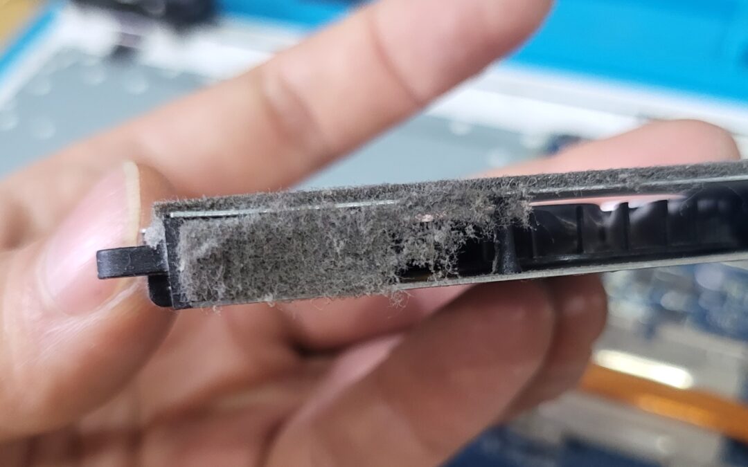 Réparation d’un ordinateur portable – bruit de ventilateur